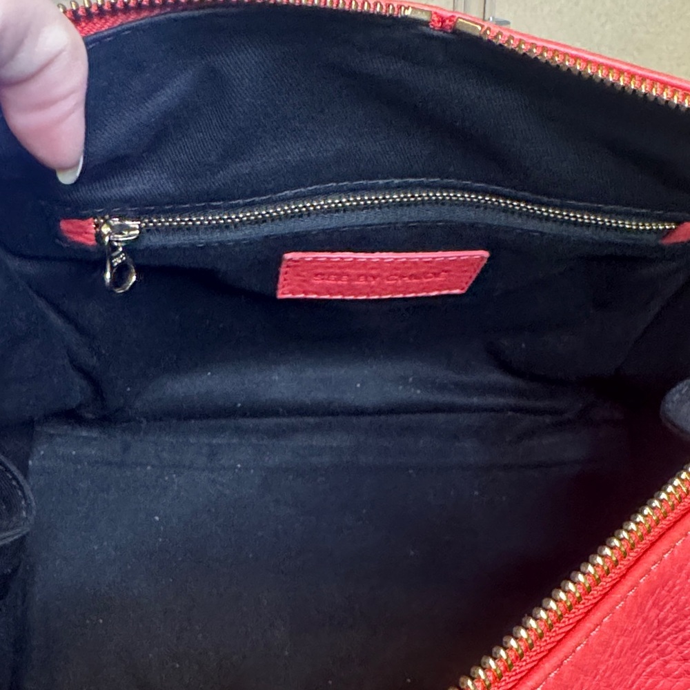 See By Chloe Pink and Black 2 Way Bag - Picture 9 of 9
